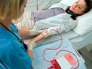 Переливание донорской крови